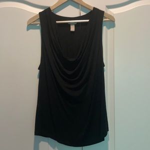 Banana Republic scoop cowl neck knit tank